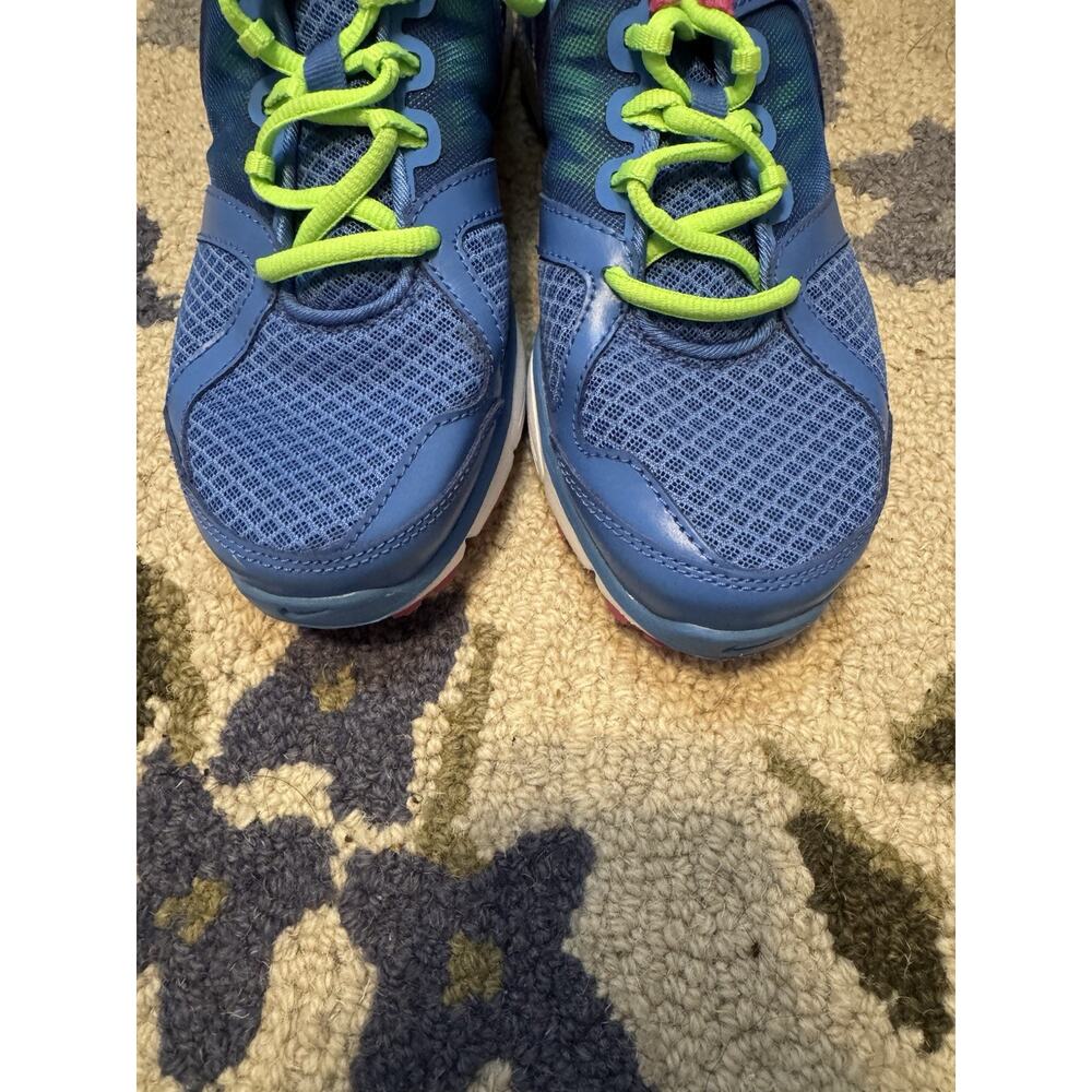 Nike LunarLon Running Shoes Blue Pink Green Women’s Size 6 Athletic Trainer - Picture 8 of 9